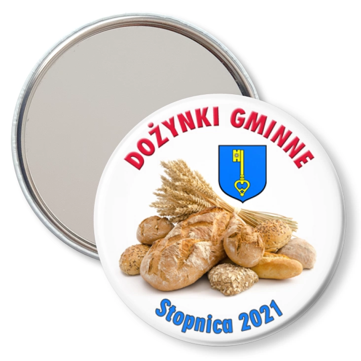 przypinka lusterko Dożynki Gminna Stopnica