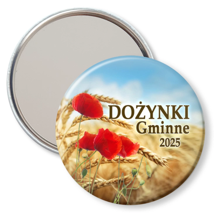 przypinka lusterko Dożynki gminne