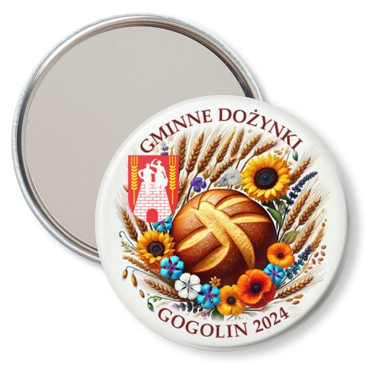 przypinka lusterko Dożynki Gminne Gogolin 2024