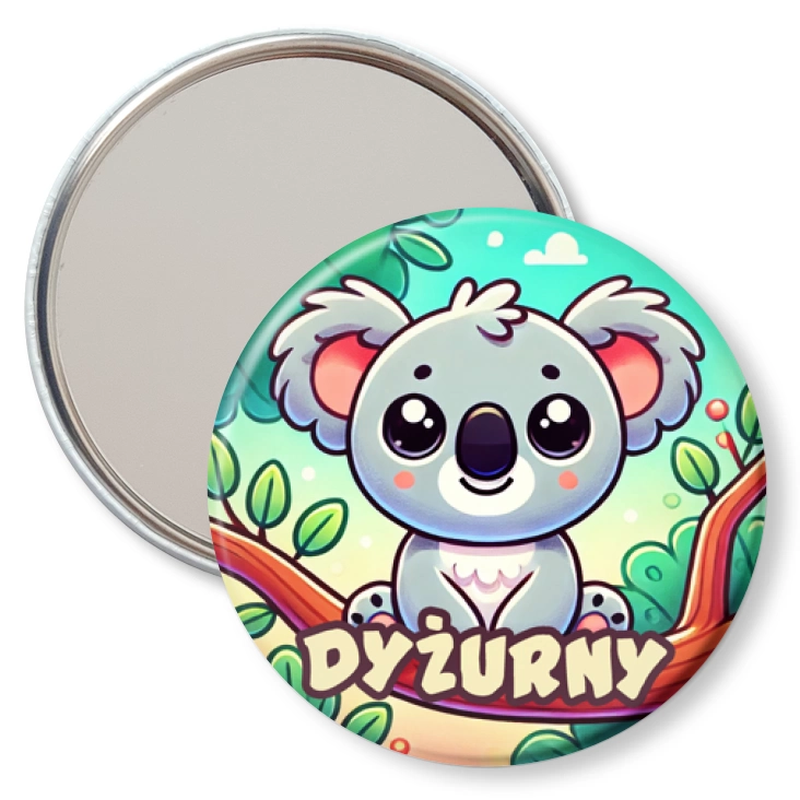 przypinka lusterko Dyżurny koala