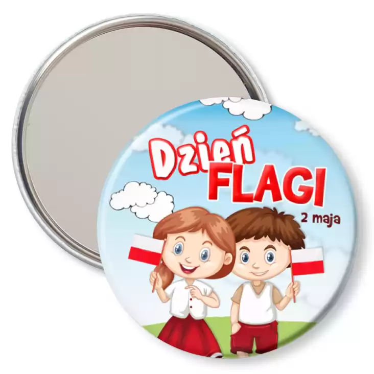 przypinka lusterko Dzień flagi Dzieci