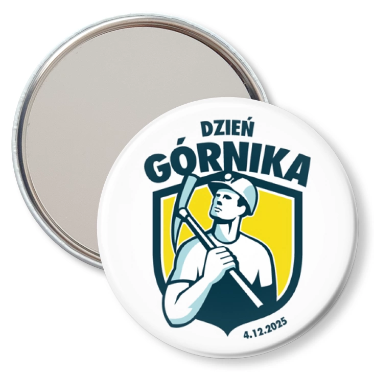 przypinka lusterko Dzień Górnika