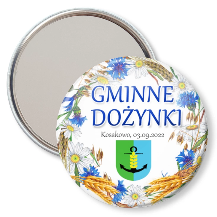 przypinka lusterko Gminne Dożynki Kosakowo 2022