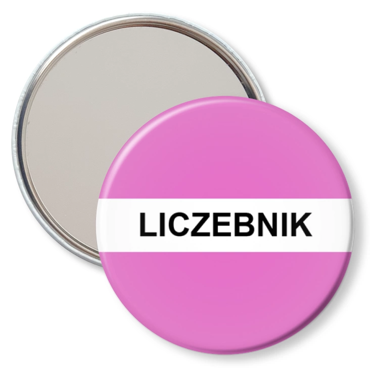 przypinka lusterko Gramatyka liczebnik