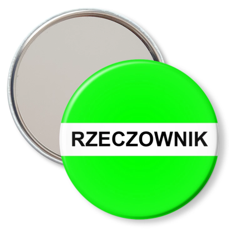 przypinka lusterko Gramatyka rzeczownik