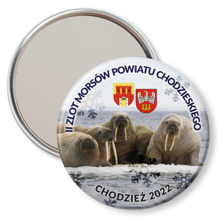 przypinka lusterko II Zlot Morsów Powiatu Chodzieskiego
