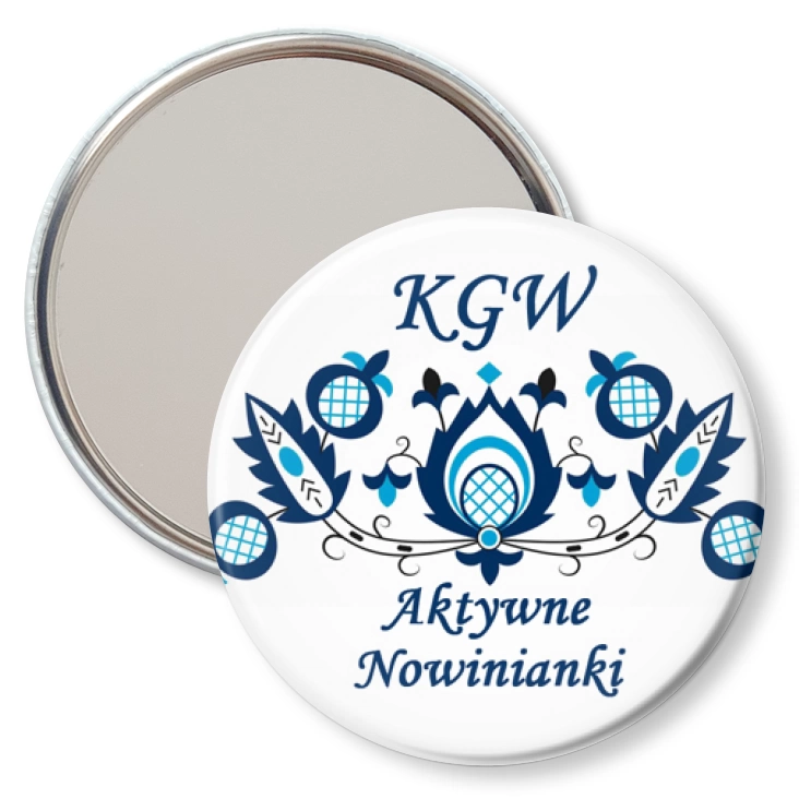 przypinka lusterko KGW aktywne Nowinianki