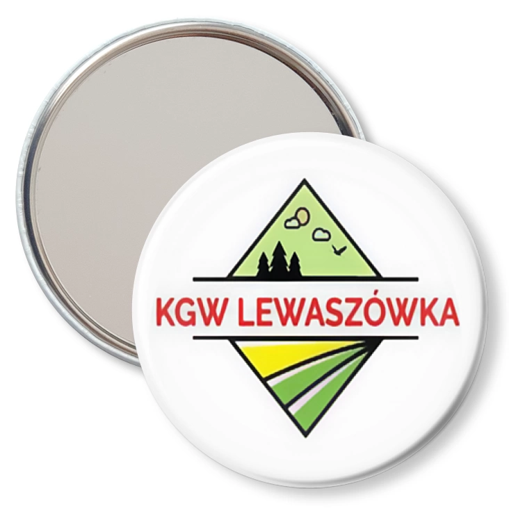 przypinka lusterko KGW Lewaszówka