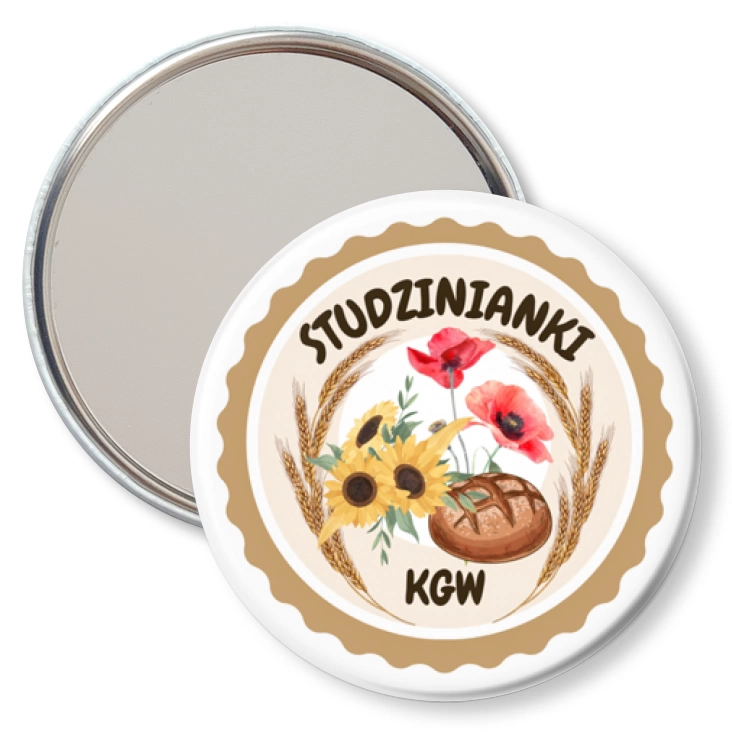 przypinka lusterko KGW Studzinianki