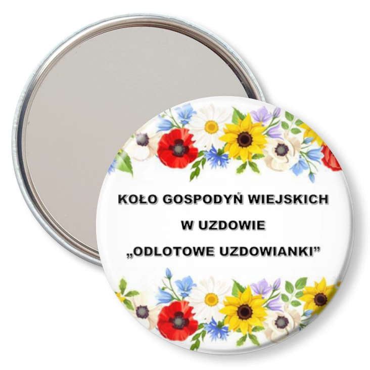 przypinka lusterko KGW Uzdowianki