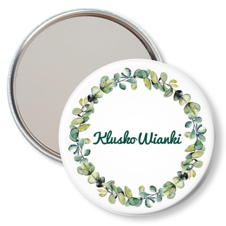 przypinka lusterko Klusko Wianki