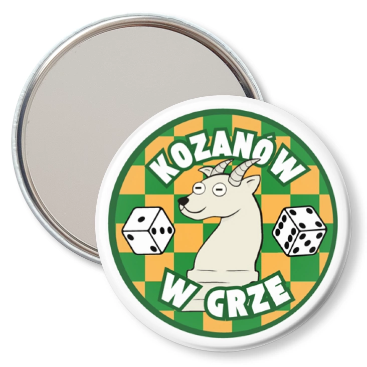 przypinka lusterko Kozanów w grze