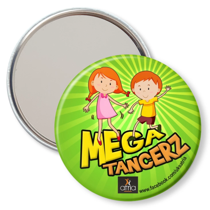 przypinka lusterko Mega Tancerz