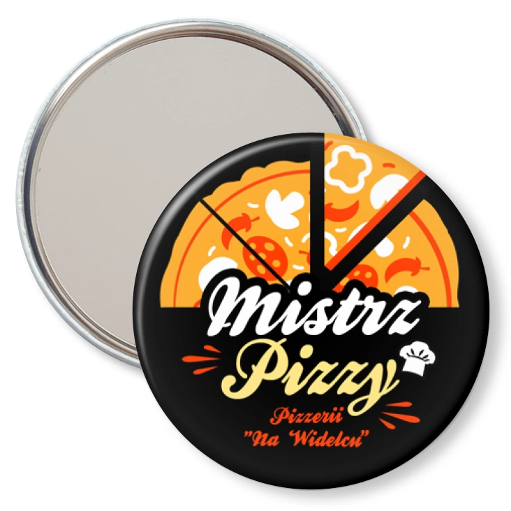 przypinka lusterko Mistrz Pizzy Pizzeria