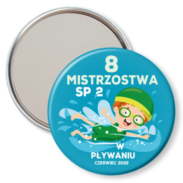 przypinka lusterko Mistrzostwa SP2 w pływaniu