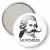 Przypinka lusterko Movember Mozart