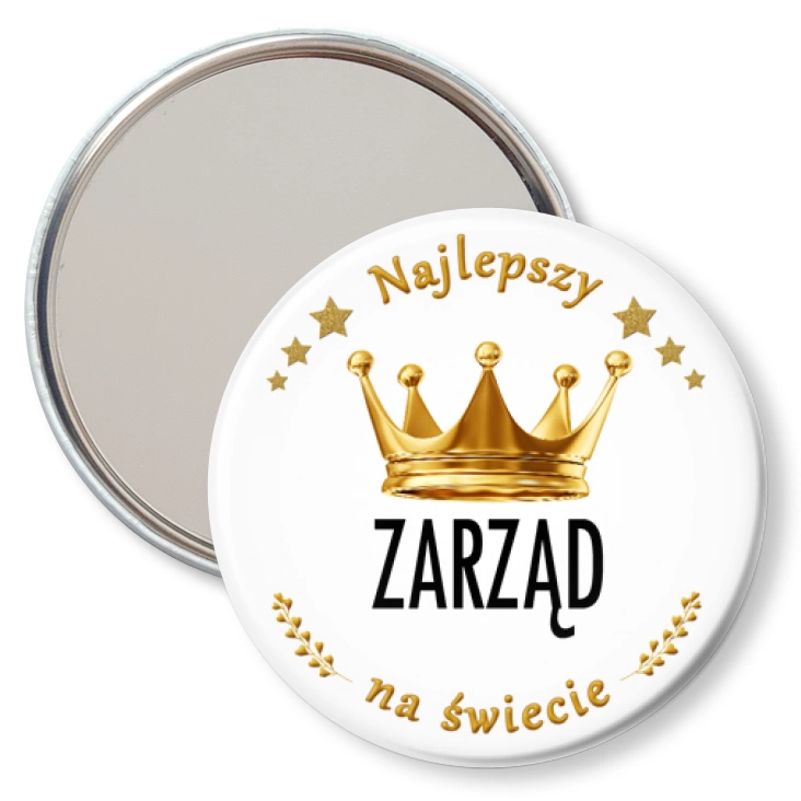 przypinka lusterko Najlepszy Zarząd na świecie