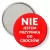 Przypinka lusterko Nie jestem przypinka do crocsów