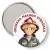 Przypinka lusterko Odznaka Małego Strażaka chłopiec strażak