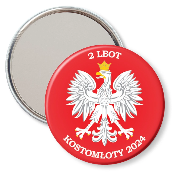 przypinka lusterko Orzeł Kostomłoty 2024