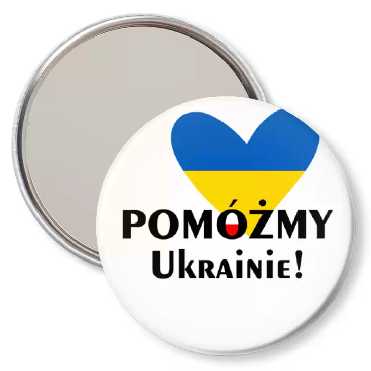 przypinka lusterko Pomoc dla Ukrainy