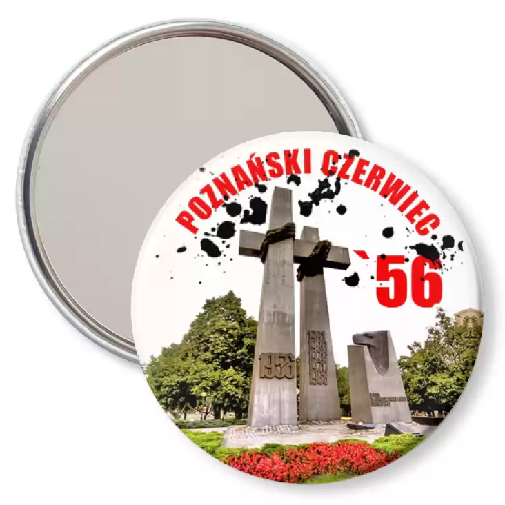 przypinka lusterko Poznański Czerwiec `56 Plac Krzyży
