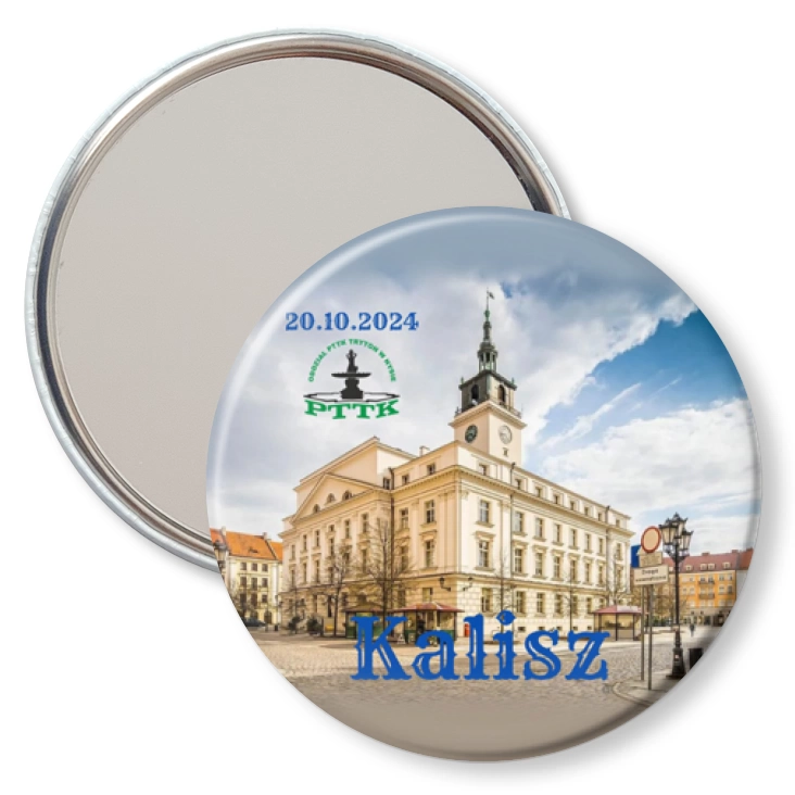 przypinka lusterko PTTK Nysa wycieczka do Kalisza