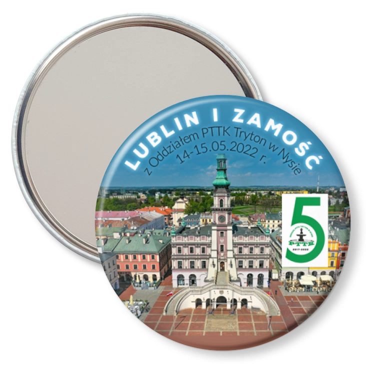 przypinka lusterko Rajd Lublin Zamość