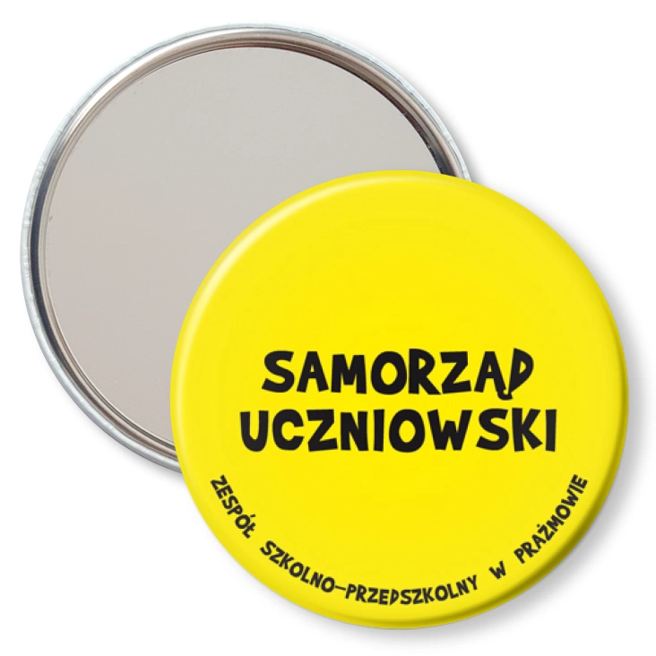 przypinka lusterko Samorząd Uczniowski Zespół Szkolno-Przedszkolny w Prażmowie