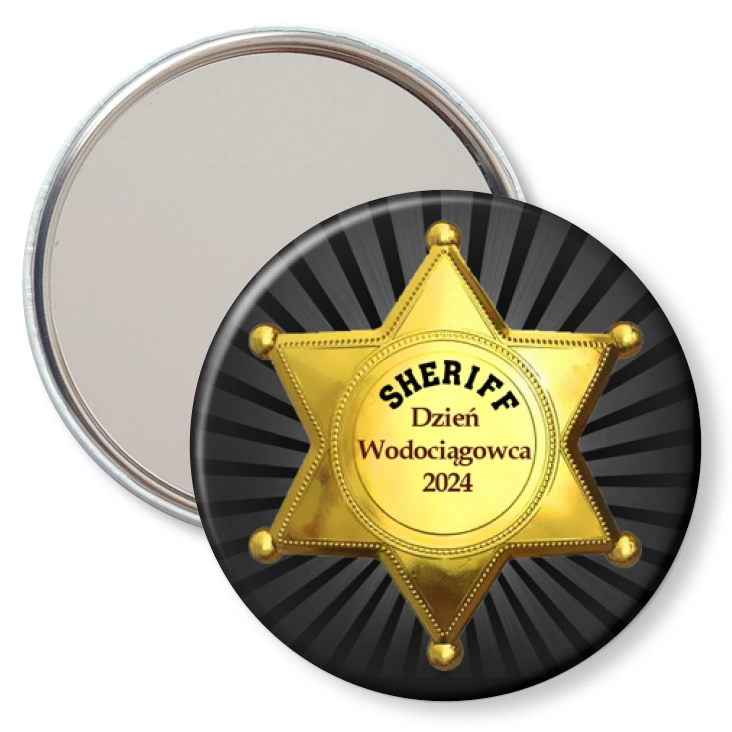 przypinka lusterko Sheriff Dzień Wodociągowca 2024