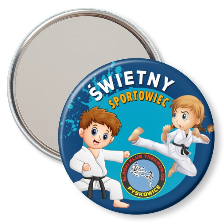 przypinka lusterko Śląski Klub Taekwon-do