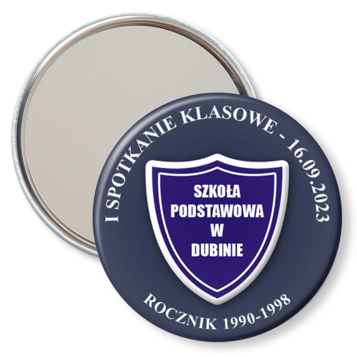przypinka lusterko Spotkanie klasowe SP w Dubinie