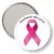 Przypinka lusterko Świadomość raka piersi