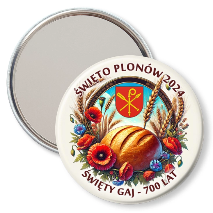 przypinka lusterko Święto Plonów Rychliki 2024