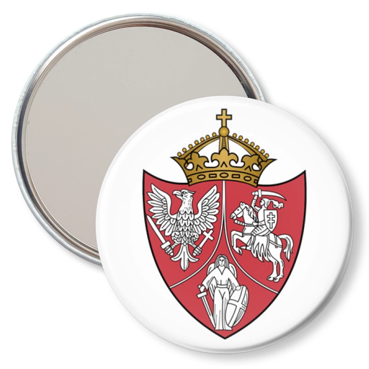 przypinka lusterko Symbol Powstania Styczniowego
