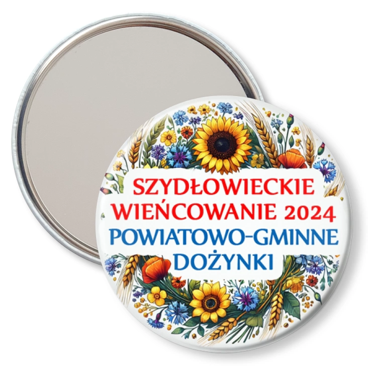 przypinka lusterko Szydłowieckie Wieńcowanie 2024