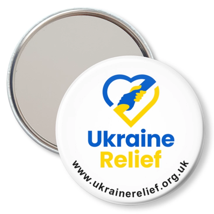 przypinka lusterko Ukraine Relief