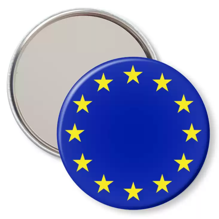 przypinka lusterko Unia Europejska Gwiazdki