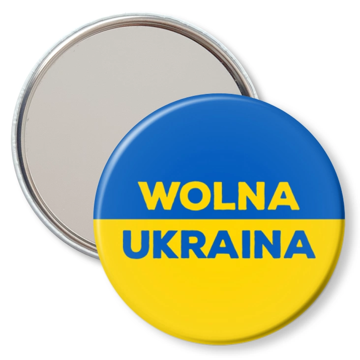 przypinka lusterko Wolna Ukraina