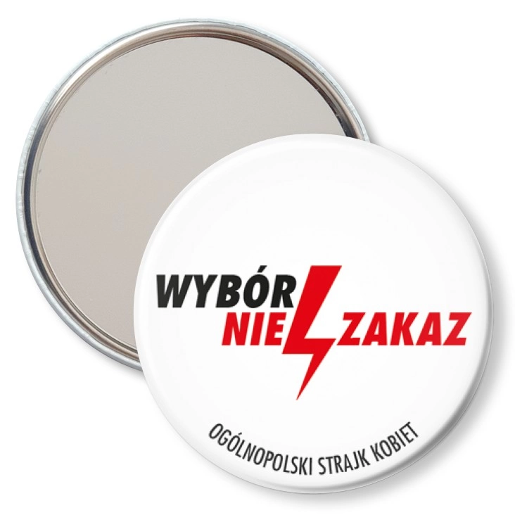 przypinka lusterko Wybór nie zakaz