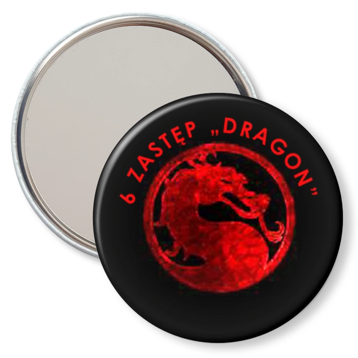 przypinka lusterko 6 zastęp Dragon