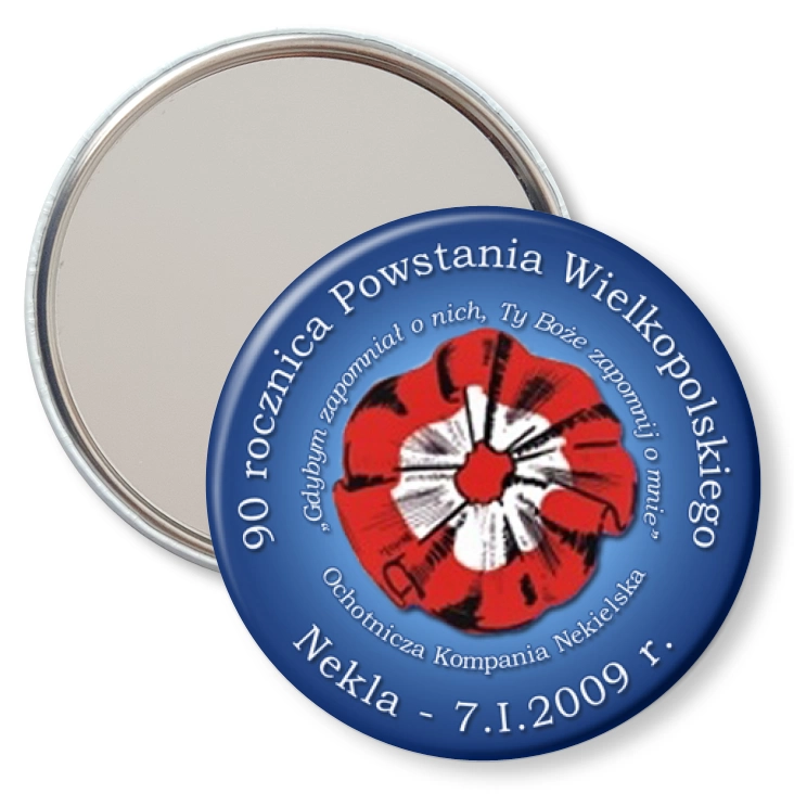 przypinka lusterko 90 rocznica Powstania Wielkopolskiego
