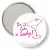 Przypinka lusterko Do it like a lady