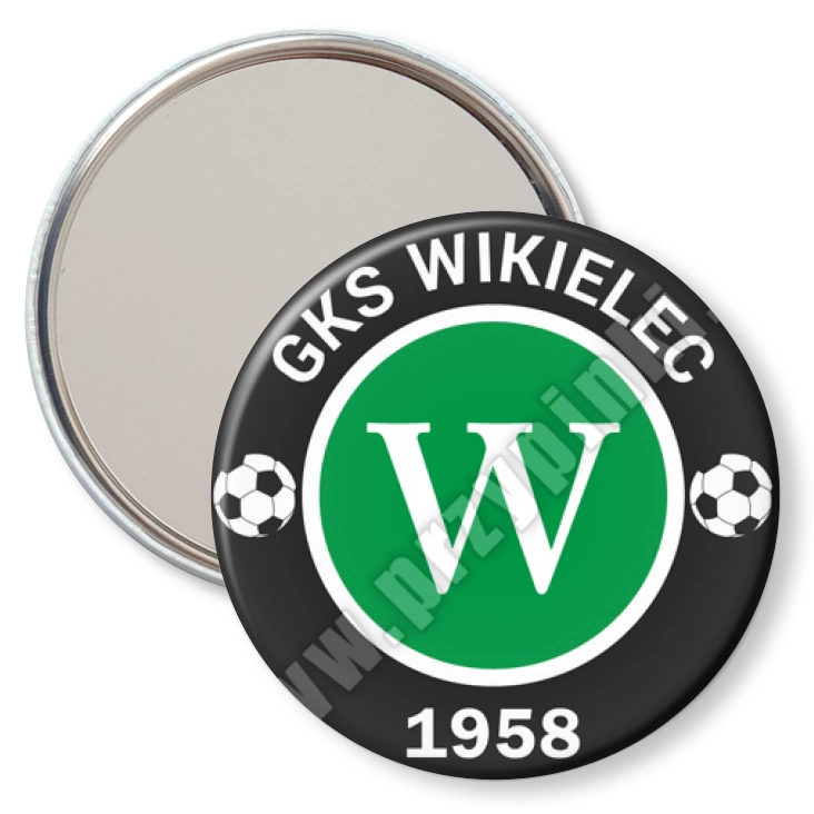 przypinka lusterko GKS Wikielec