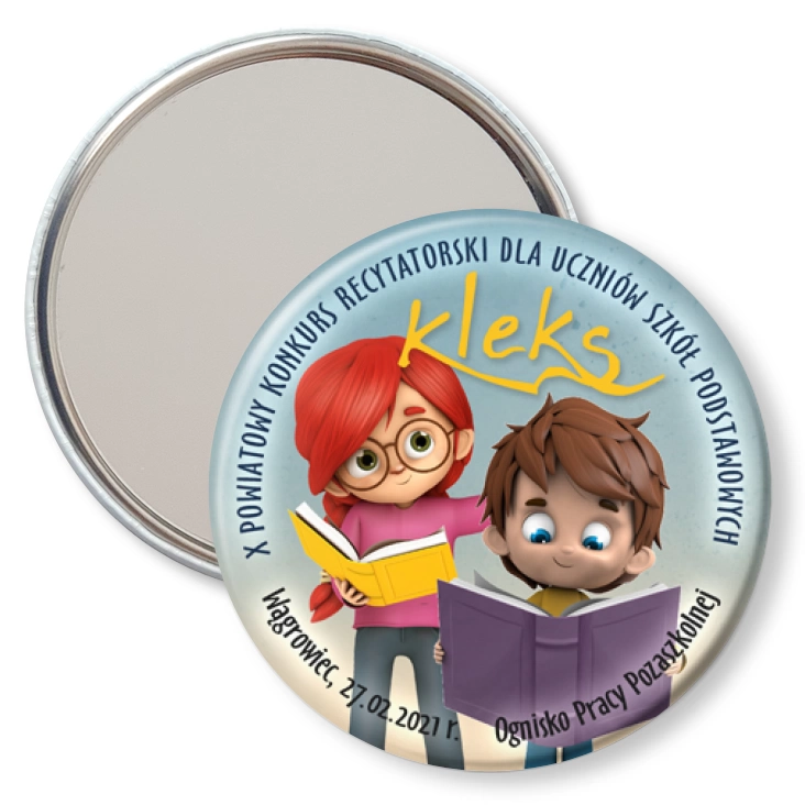 przypinka lusterko Kleks 2021