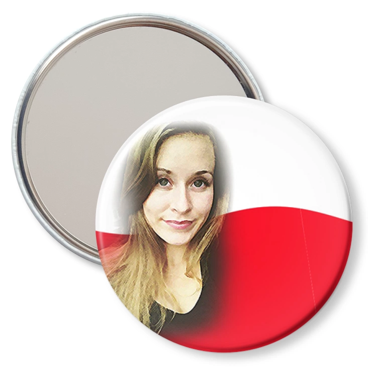 przypinka lusterko Natalia Poland