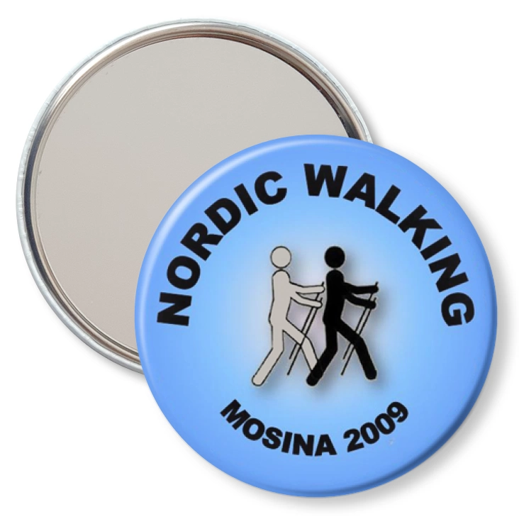 przypinka lusterko Nordic Walking