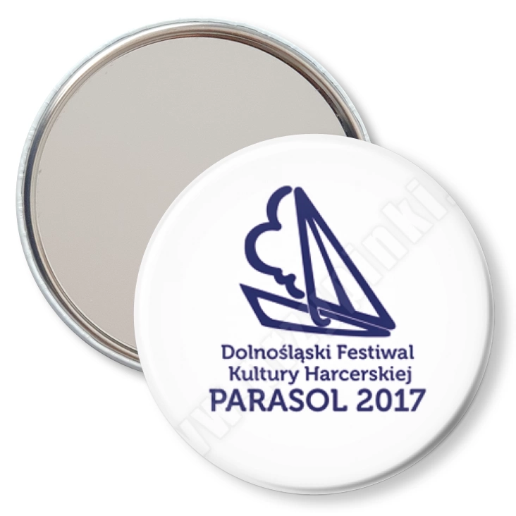 przypinka lusterko Parasol 2017