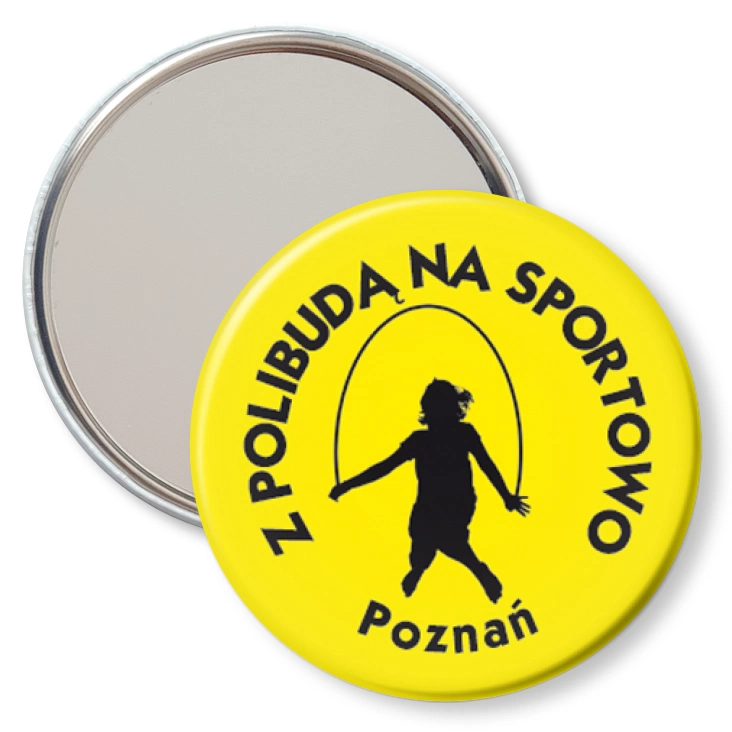 przypinka lusterko Politechnika Poznańska - Skakanka