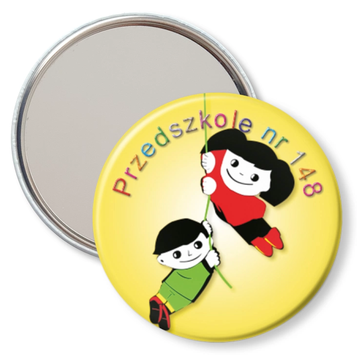 przypinka lusterko Przedszkole nr 148